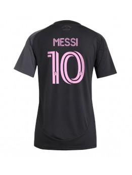 Billige Inter Miami Lionel Messi #10 Bortedrakt Dame 2025-26 Kortermet
